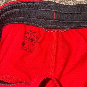 Nike Kids Red Dri-FIT Joggers